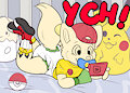 OPEN YCH 510 - Little Pokemon Trainer (6 slots available)