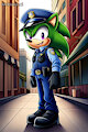 Razor the Porcupine (Ai) by 2BIT