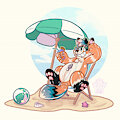 🏖️ Beach Day Pooltoy YCH Artemis🏖️