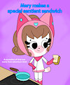Mary makes a special sentient sandwich
