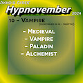 Akko's Hypnovember Day 10 - Vampire by Akkobold