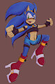 TF!Sonic - Action Pose (Color)