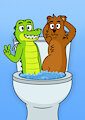 The Flush Buds, Croc and Bert