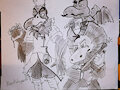 Dr. Craine and his Henchmens - Ted Boo & Chertok, Condor Style by AlexArtyPants (gift)