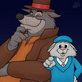 Professor Sheriff and His Apprentice by blackberrydragon