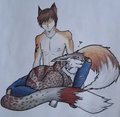 Cuddles<3 by snowDragonX3