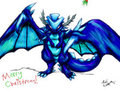 Christmas Proto-Drake by Arohk