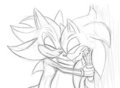 Against the wall. by BlizzardWolf