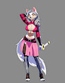 Wolf girl OC by Arcteuz
