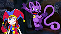 Pomni conoce a Catnap-Poppy Playtime-TADC-MEJORADO