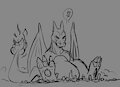 Charizard Sits