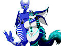 Two blue cuties together~