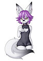 Small drawing of my femboy oc by JustVavx
