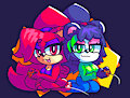 Playing some games with the best buddy