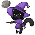 Levitation Kitty -By Mouffetter-