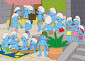 Age Aztecs-maia Smurfs