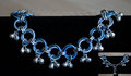 Blue Ice Dancers Bells - 'Slave' Anklet