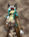Inkii - Ponytail SFW by AnkhsPawAfterDark