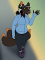 Sakuro's Winter Stroll