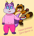 Happy Birthday Space Raccoon!