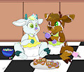 Gingerbread Cookie Decorating -By NazzNikoNanuke-