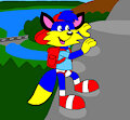 Alex the Fox in the Mountain