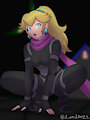 Ninja Princess peach caught in action!