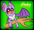 Perky the Bat by RourooBoy