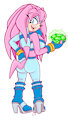 Redraw: Sky The Echidna + Resistance Outfit Alt.