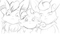 Sketch 289 - Meowstic & Espurr by WinickLim