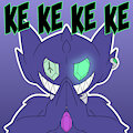 Dink sticker - Evil laughter by BenjiBat