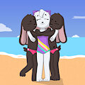 Oreos at the beach by PonPonTheDreambunny