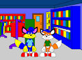 Alex and Billy in the Second Hand Shop