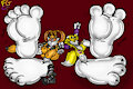 Digi Goopy Footlloon Gals