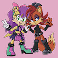Fiona and Mina by Itoruna