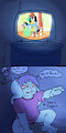love those funny blue dogs