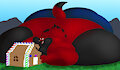Red On An Eating Rampage
