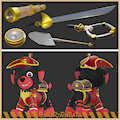 Capt scorcher 3D render sfw - comm