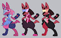 Garnet alt forms by Itoruna