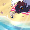 skunk on da beach