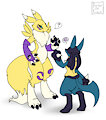 rena meets lucario