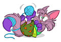All tangled up!
