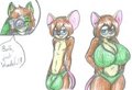 Model Meeses by BlueGieman by Milkie