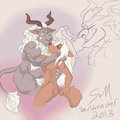 Safe in your arms  by blakjakal