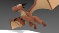 3D Dragon (w .blend DL Link) by Nero1024