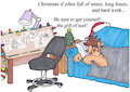 Christmas Card 2023 - Rest by MikeFurry