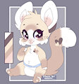 Caramel the Chinchilla Kitty