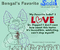 Bengal's Favorite Everything: 'Soda' (1/???) by BengalBatEmmaKat