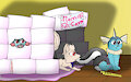 The pillow fort