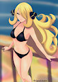 Champion Cynthia’s bikini modeling!